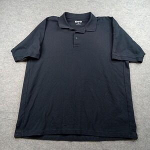 Vertx Polo Shirt Mens 2XL Black 100% Cotton Short Sleeve Tactical Casual